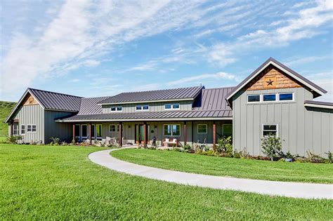 metal ranch style house|farmhouse one story metal homes.